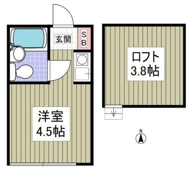 ロイヤルライオンヴィレッジPart4の間取り
