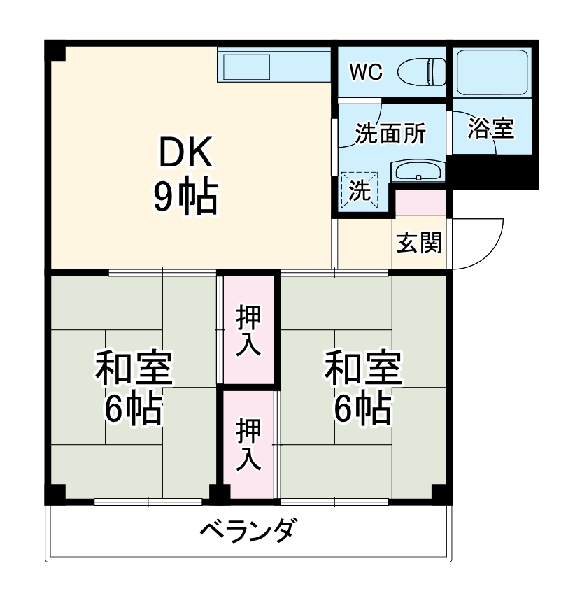 ベルウッド芳栄マンションの間取り