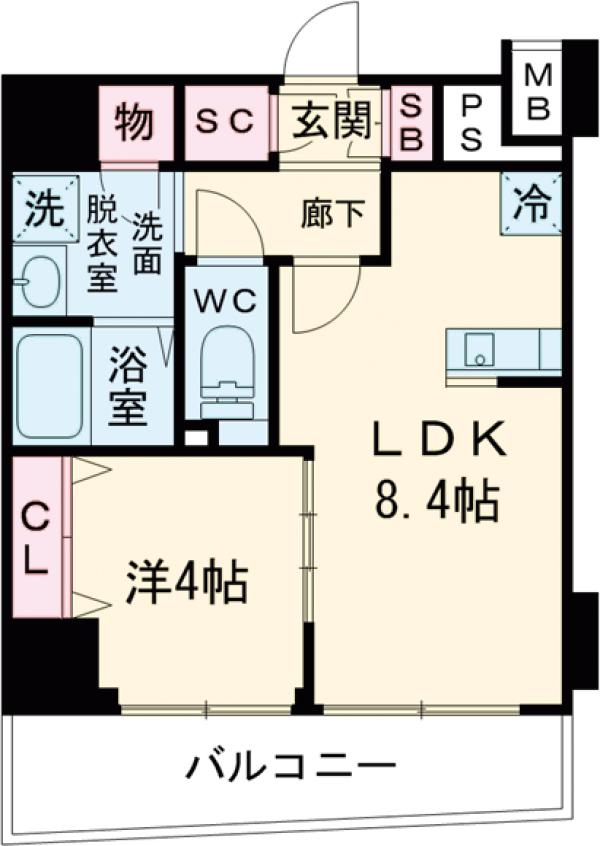 アイルプレミアム亀戸ノースの間取り