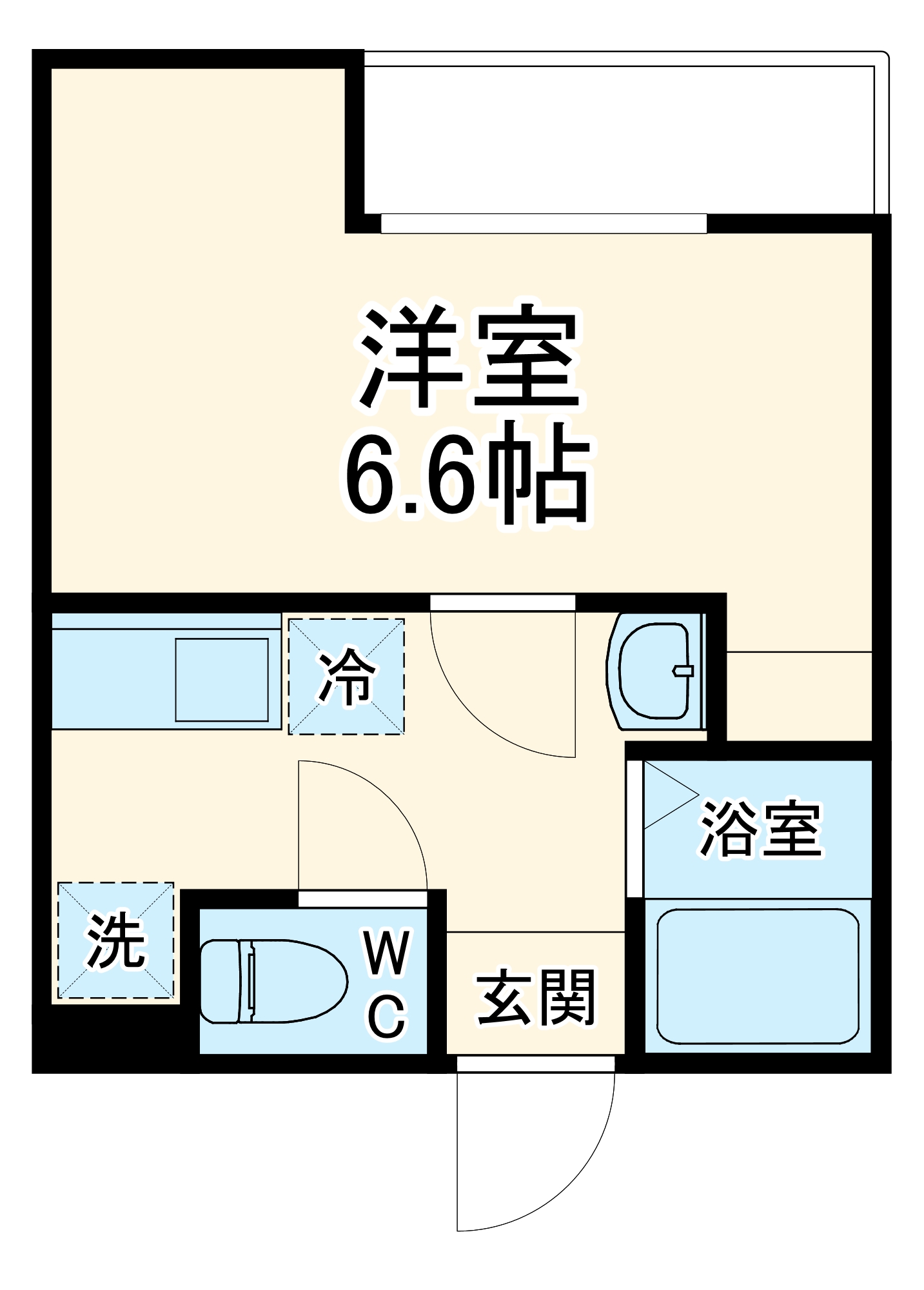 ココライフ新杉田の間取り
