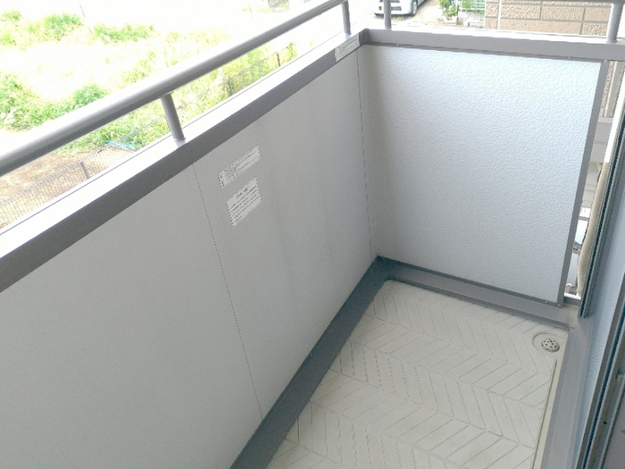 12/24 バルコニー