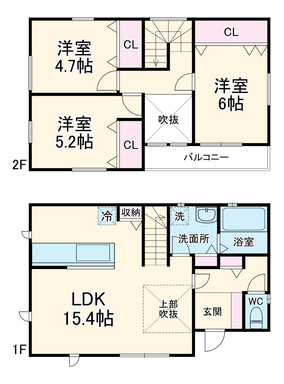 スペランツァAの間取り