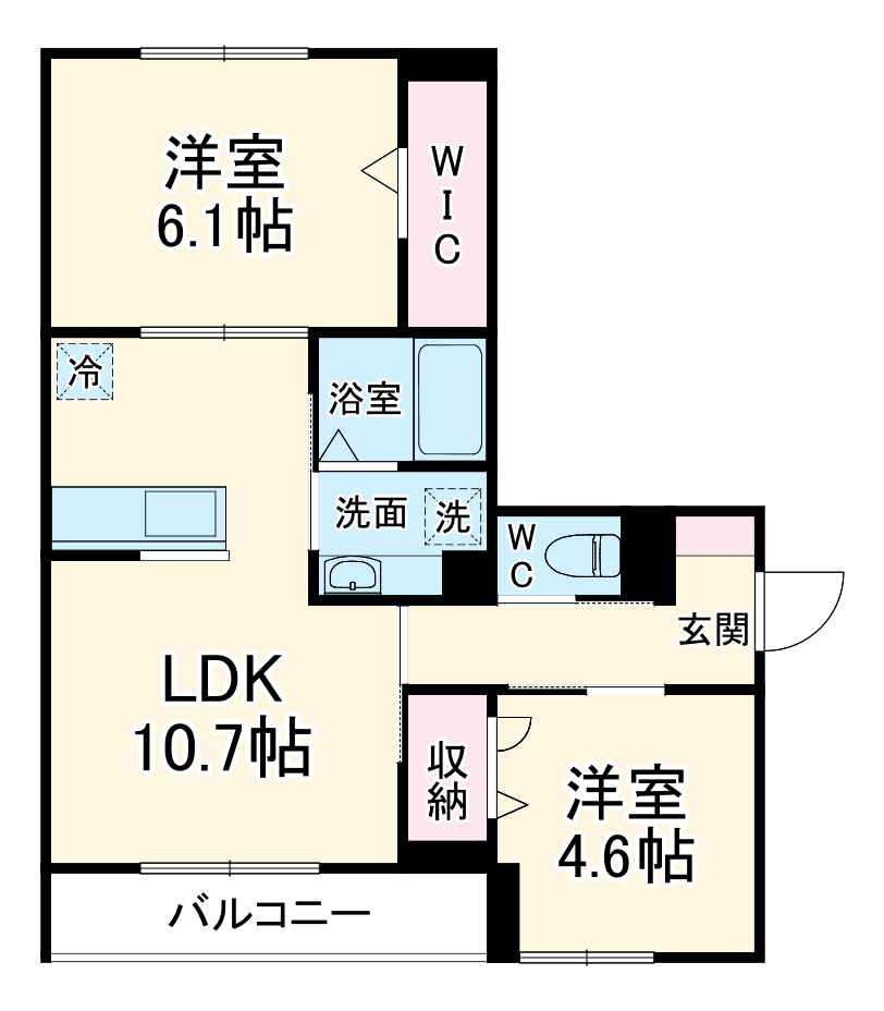 Forest・Kの間取り