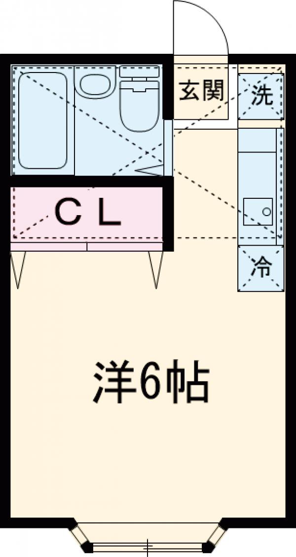ユートピアハイツの間取り