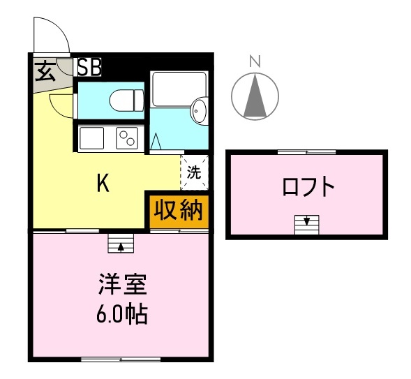 アクティブの間取り
