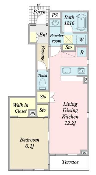 ウィンフォスタⅢの間取り