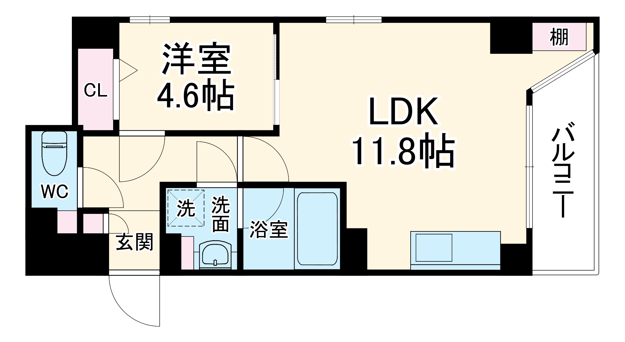 パールコートⅡの間取り