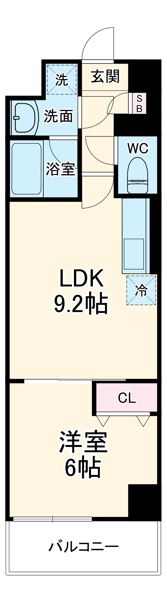 Villa Blancheの間取り