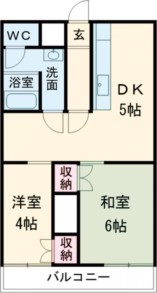 柴又STマンションの間取り