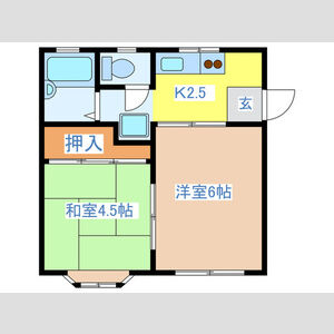 ベルダドーモの間取り