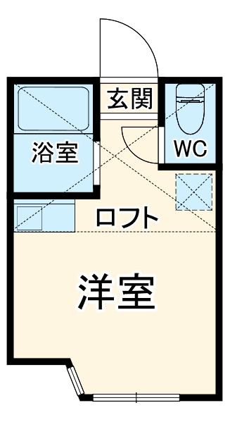 ユナイト芹ヶ谷マデイラの間取り