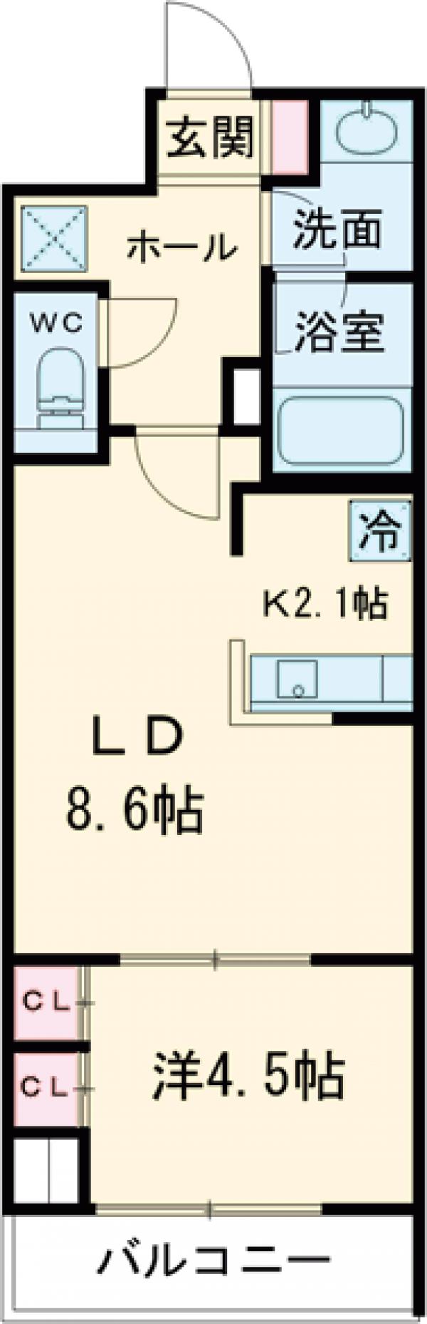 ディオスプラドの間取り
