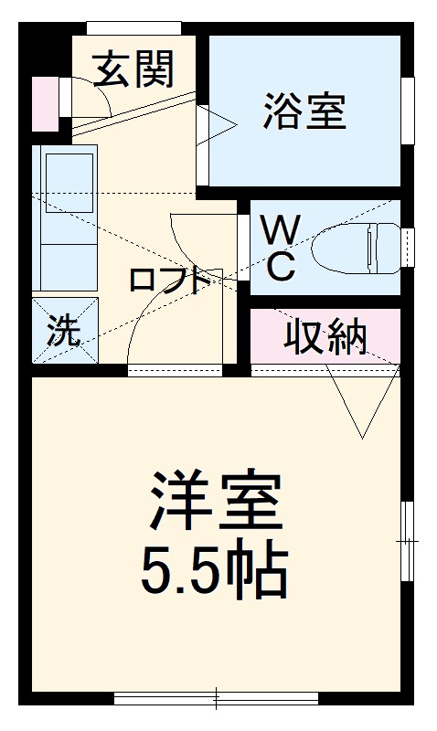 セリーヌ相模大野の間取り
