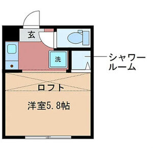 REAL BLOSSOMⅡの間取り