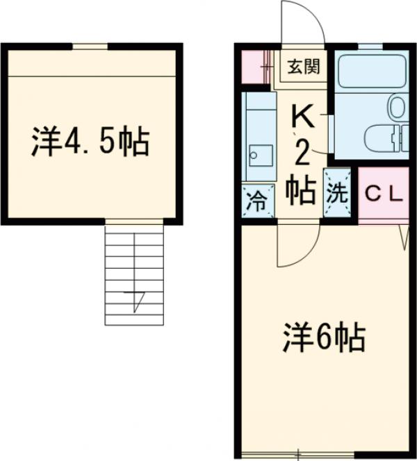 ユニティ経堂の間取り