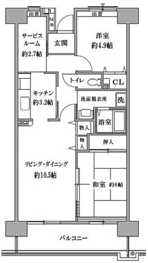 T’s garden清瀬の間取り