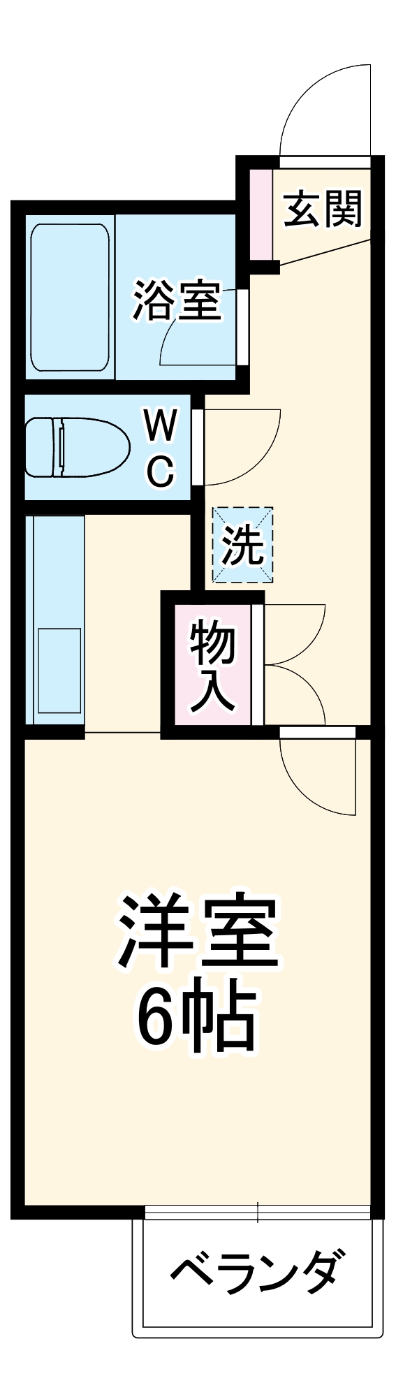 ジョイフル上石田の間取り