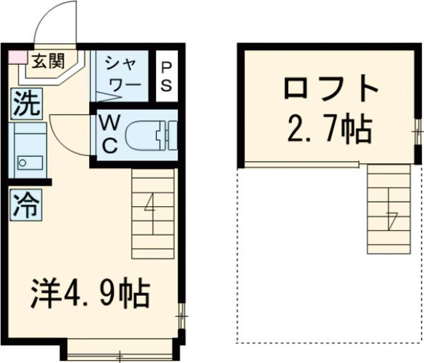 シースカイ平井の間取り