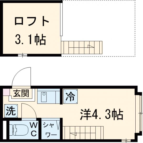 シースカイ平井の間取り