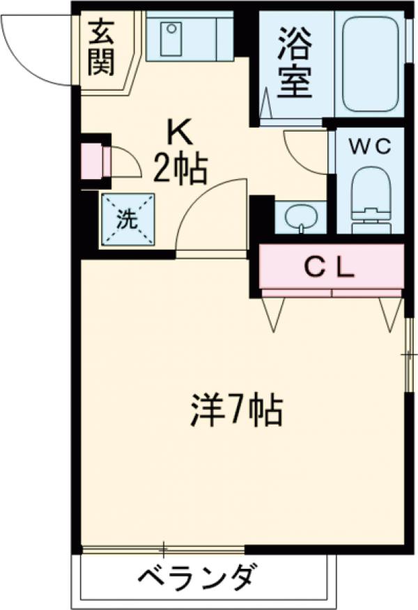 MIRA COSTA・Jの間取り