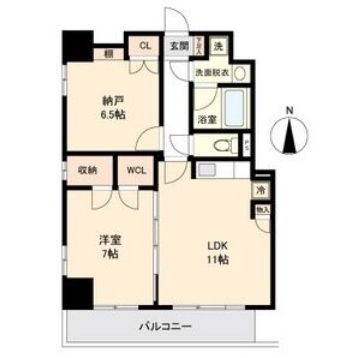 ランドハウス泉の間取り