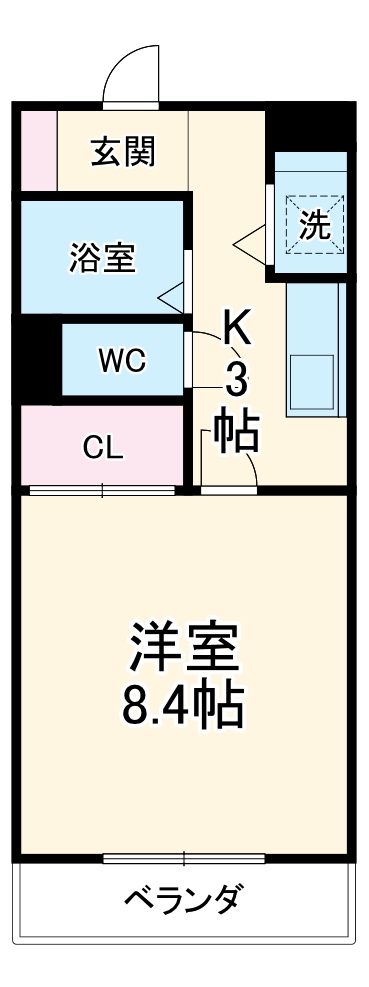 コスモベルテの間取り