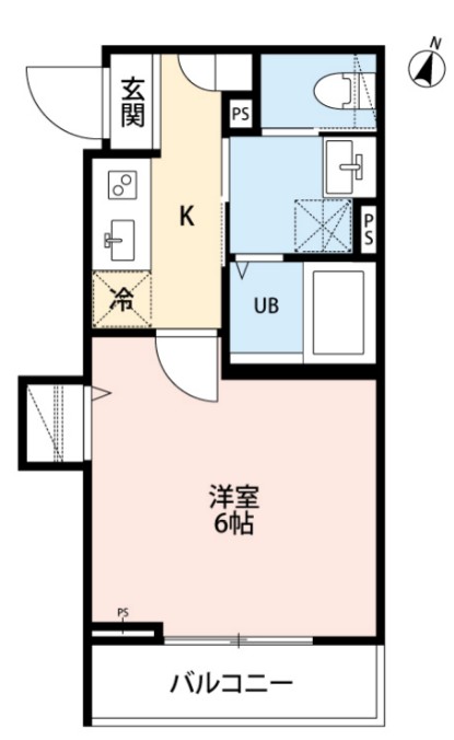 ティファナ蕨の間取り