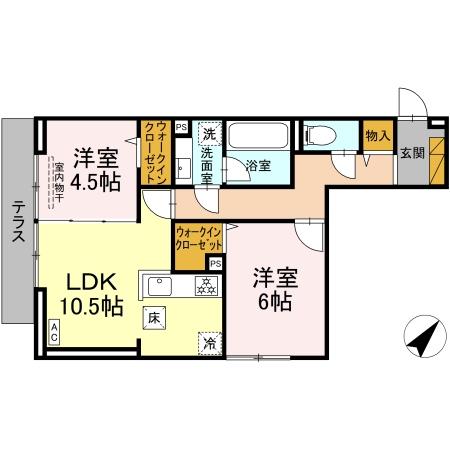 ハイクレストの間取り