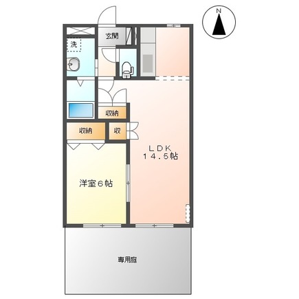 ティアラBの間取り
