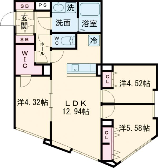 EDIT西池袋の間取り