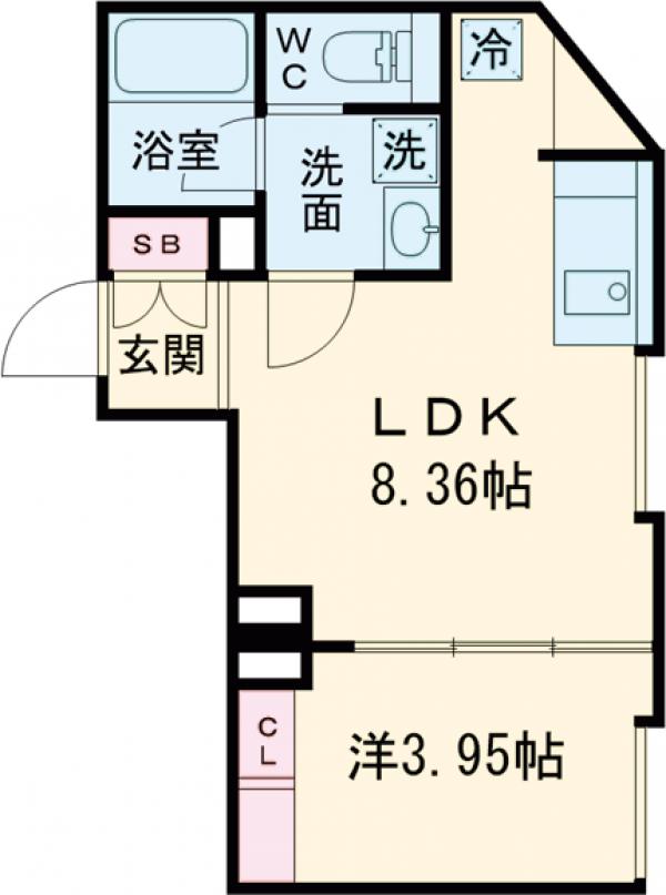 EDIT西池袋の間取り