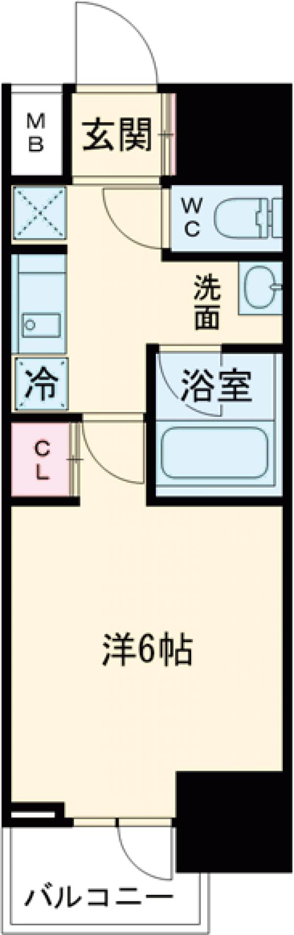 TLRレジデンス亀有の間取り