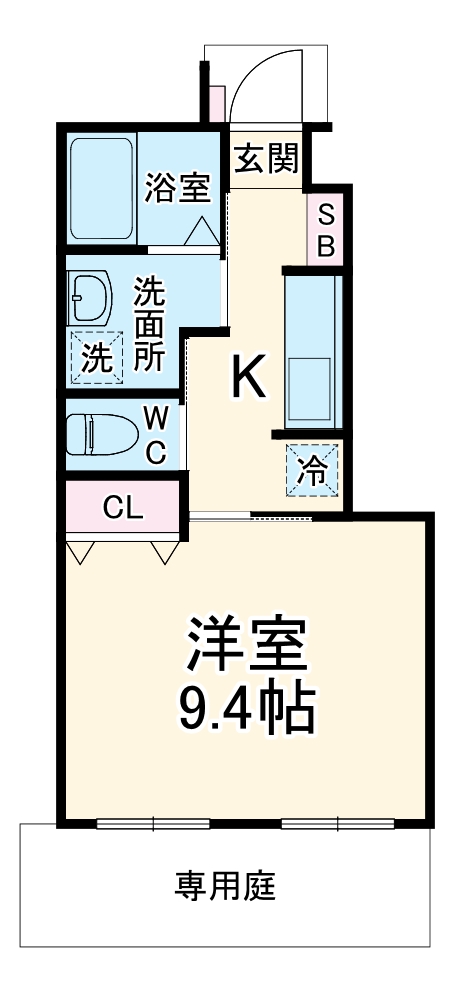 ベッシア・ノーブルの間取り