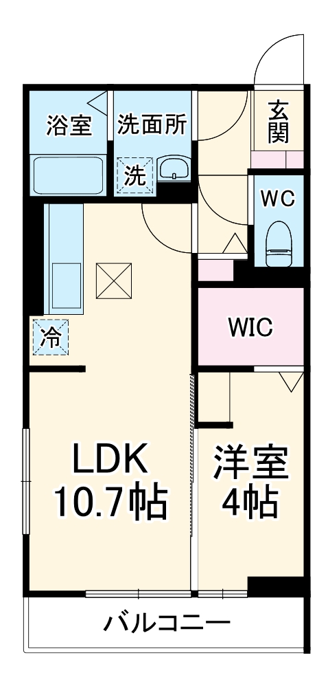 D’Bless湘南藤沢の間取り