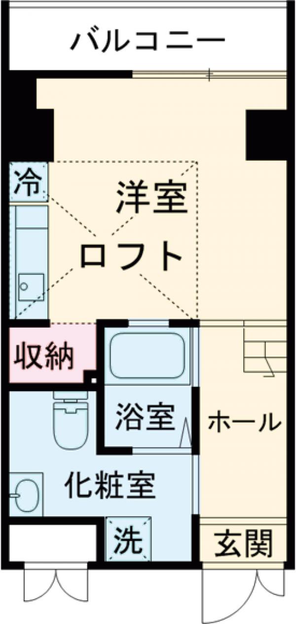 レイオーバー金町の間取り