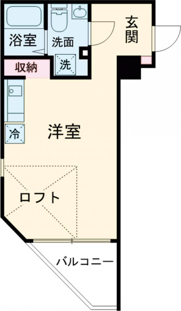 レイオーバー金町の間取り
