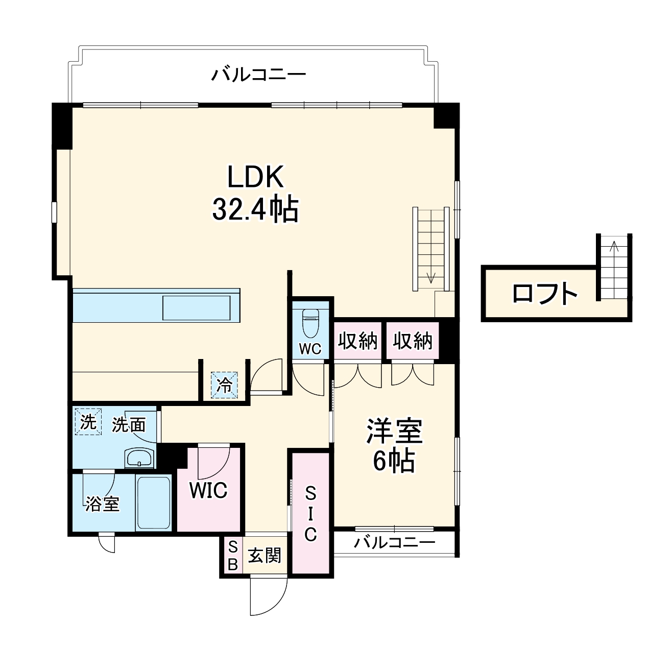 ツインエルシティ千葉2番館の間取り