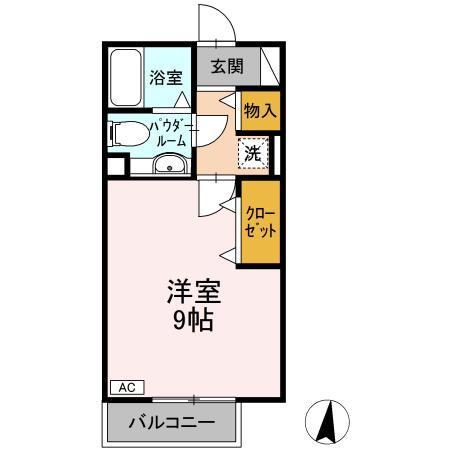 プレストンズ旭ヶ丘の間取り