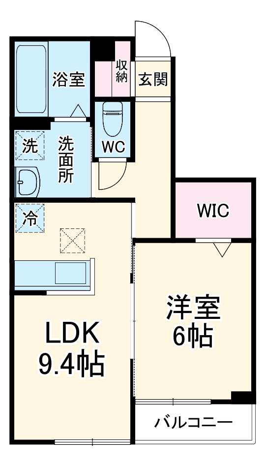 カルム・アヴニールの間取り
