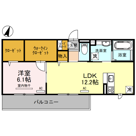 すみれそうの間取り