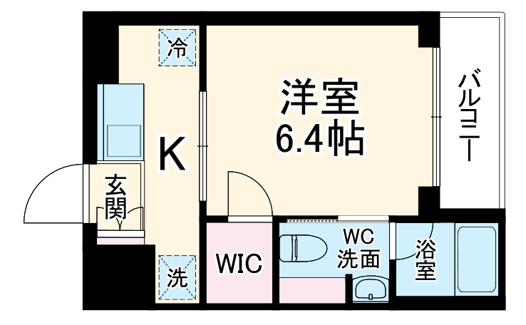 ラフィスタ元町Ⅱの間取り