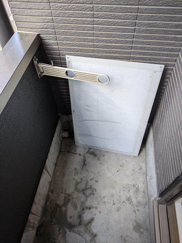 12/23 バルコニー