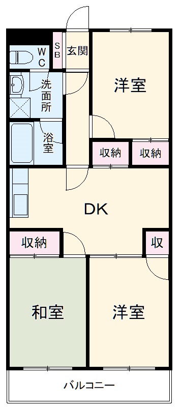 プランドールの間取り
