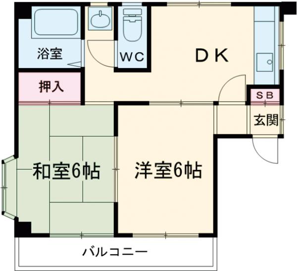 プチシャトーの間取り