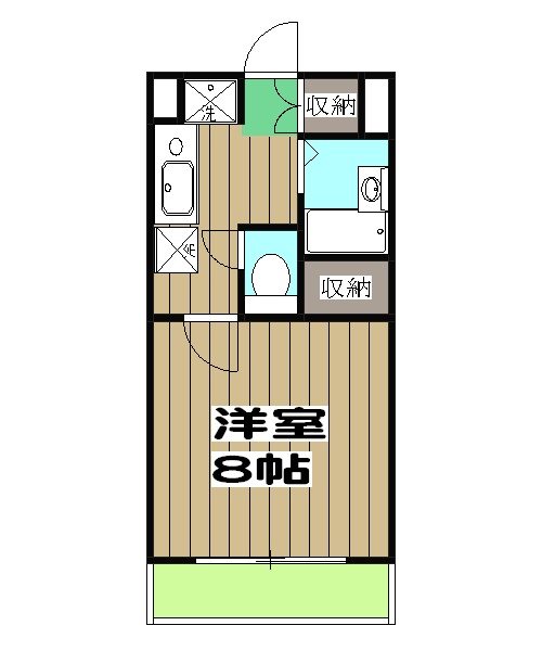 エスパシオ澤田の間取り