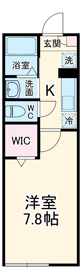 One-stage狭山の間取り
