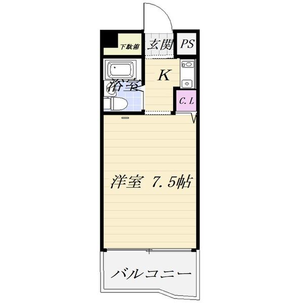 ジョイフル野並の間取り