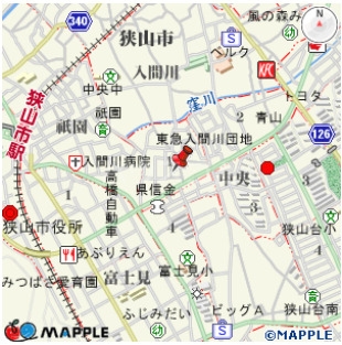 3/4 地図