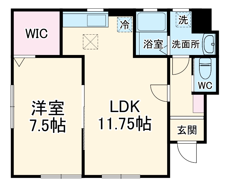 リーブルファイン三郷新和Ⅱの間取り