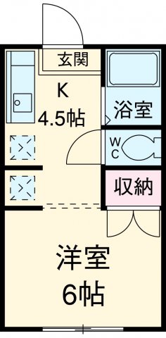 ピュアタウン北矢名の間取り